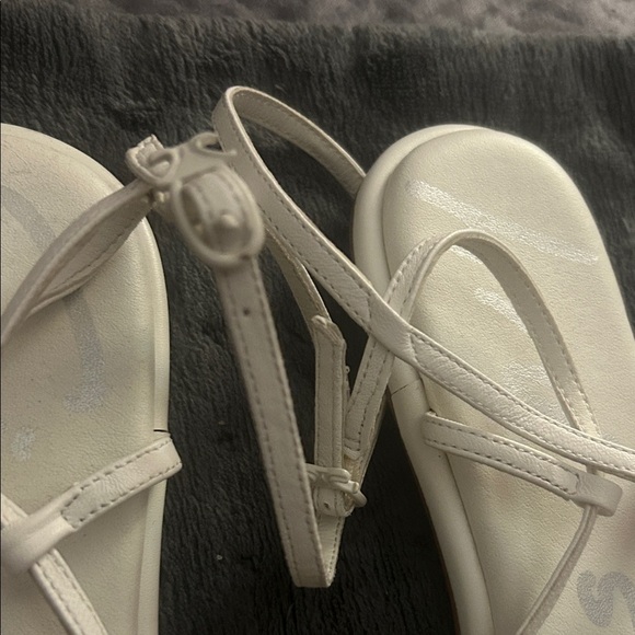 White Strappy Sandals circus, New York, Sam Edelman 8 - Picture 3 of 4